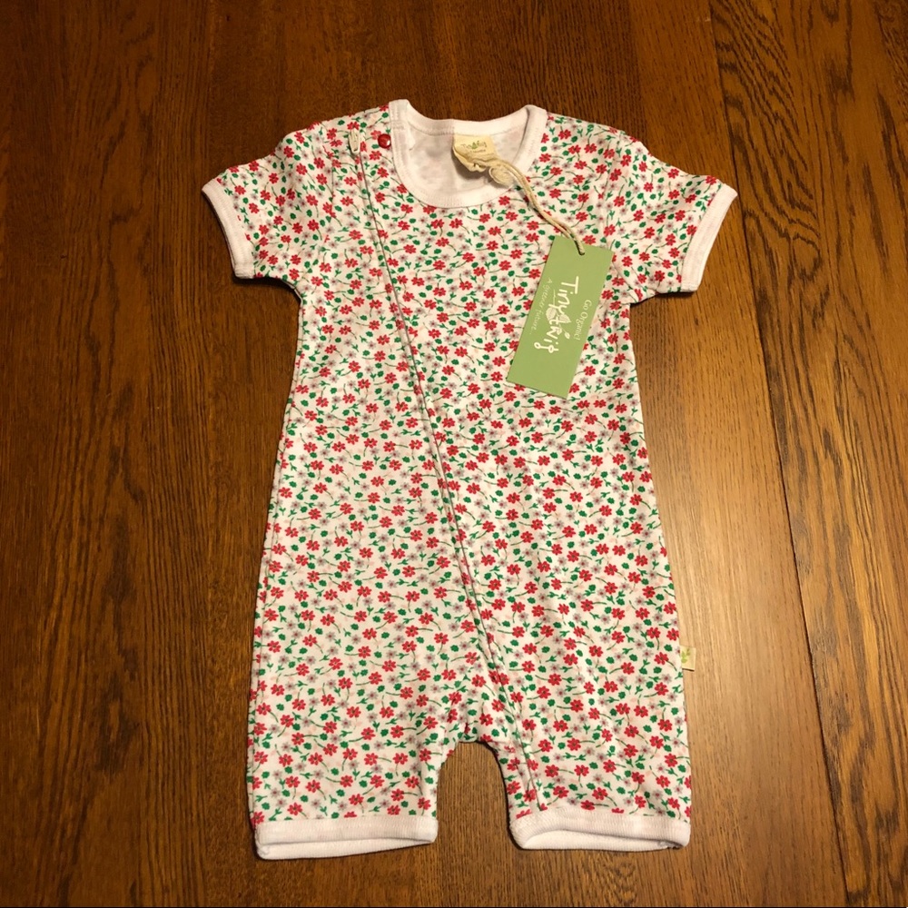 Tiny Twig - Short Sleeve Zipsuit - 3-6 mo - New!!!
